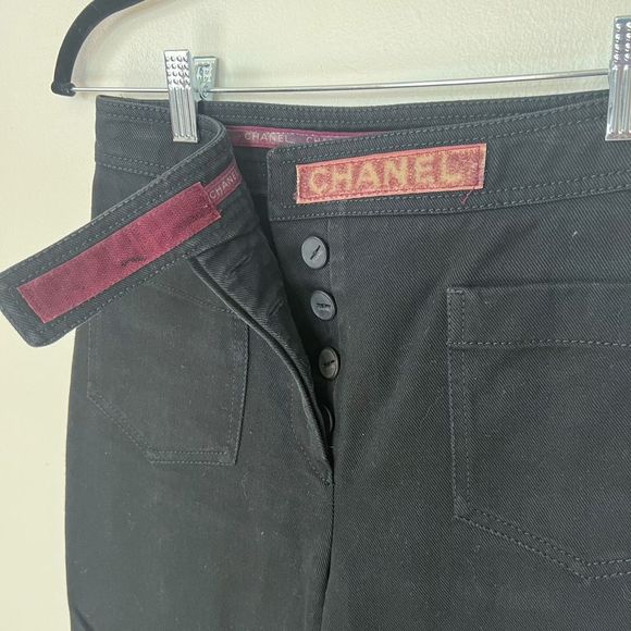 Chanel Cotton Cropped Pants - Picture 4 of 8